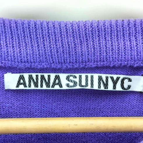 アナスイ ANNA SUI ジャガードニットプルオーバー レディース FREE