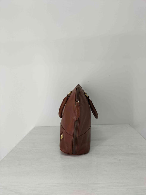 ジョルジュレッシュ GEORGES RECH ダイヤスタッズ レザーハンドバッグ レディース