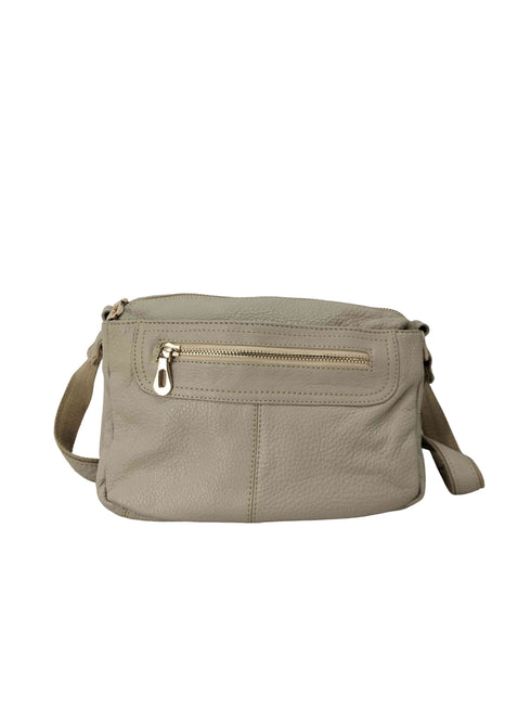 exru Vertu レザーショルダーバッグ レディース