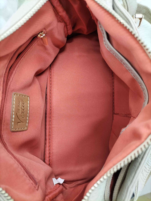 exru Vertu レザーショルダーバッグ レディース