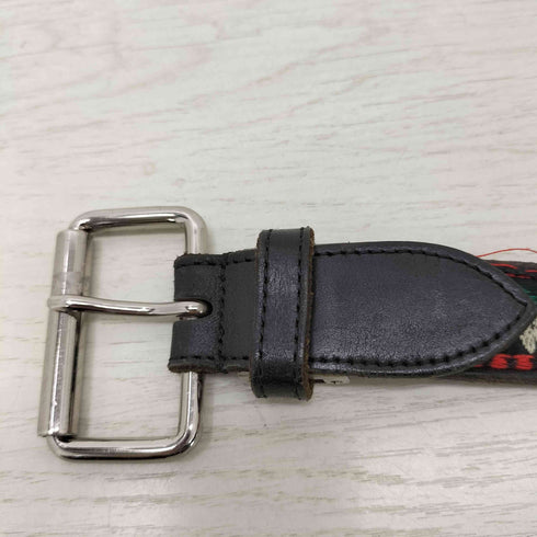 ヴィヴィアンウエストウッドマン Vivienne Westwood MAN 花 刺繍 チロリアン レザーベルト メンズ