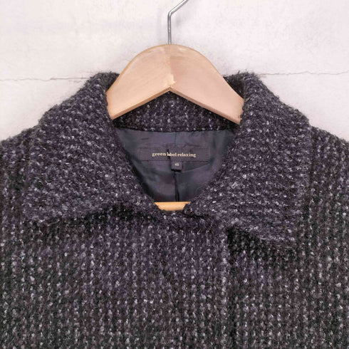 ユナイテッドアローズグリーンレーベルリラクシング UNITED ARROWS green label relaxing ウールステンカラーコート レディース 40