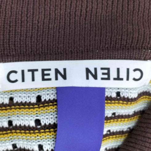 シテン CITEN ニットポロ レディース FREE