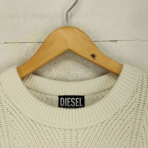 ディーゼル DIESEL M-RHODY ドロップショルダーリブニットセーター レディース S