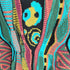 MULGA CLASSICS 90s オーストラリア製 ウール 3D ニット メンズ import:M