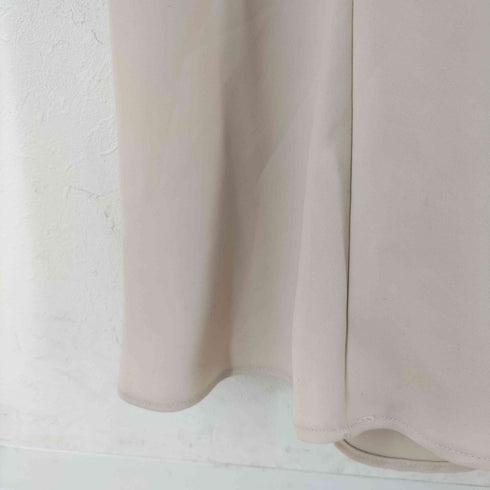 ザラ ZARA Vネック マキシワンピース レディース import:L