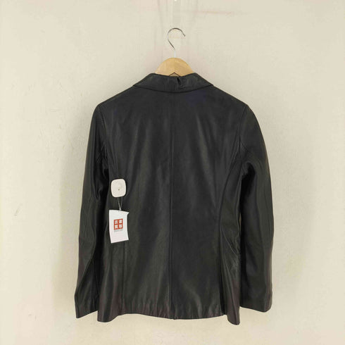 イネド INED LEATHERテーラードジャケット レディース JPN:2