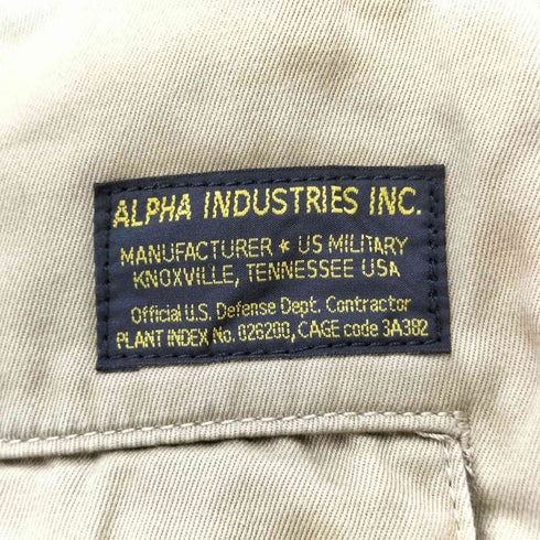 アルファインダストリーズ ALPHA INDUSTRIES カーゴパンツ メンズ JPN:L