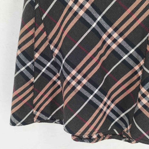 バーバリーブルーレーベル BURBERRY BLUE LABEL ノバチェック ベルテッドスカート レディース JPN:38
