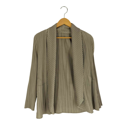 T-PLEATS ボタンレス プリーツ ジャケット レディース JPN:M