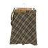 バーバリーブルーレーベル BURBERRY BLUE LABEL ノバチェック ベルテッドスカート レディース JPN:38