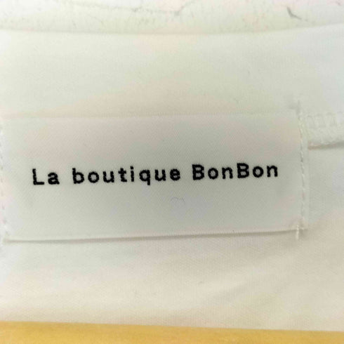 ラブティックボンボン La boutique BonBon フロッキーロゴアソートTシャツ レディース FREE
