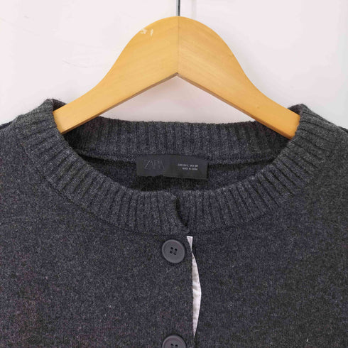 ザラ ZARA コンビニットカーディガン レディース import:L