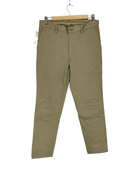 ユナイテッドアローズグリーンレーベルリラクシング UNITED ARROWS green label relaxing サテンスマートレッグ パンツ メンズ L