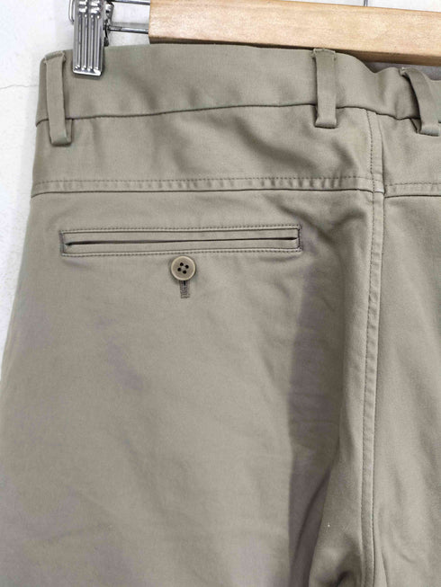 ユナイテッドアローズグリーンレーベルリラクシング UNITED ARROWS green label relaxing サテンスマートレッグ パンツ メンズ L