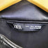 ザラ ZARA フェイクレザーロングコート レディース import:L