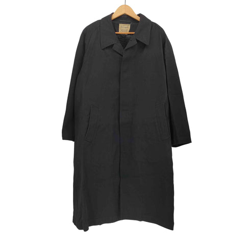 BA-TSU 80s 日本製 比翼 ボアライナー付 ラグラン コットンツイル ステンカラーコート メンズ