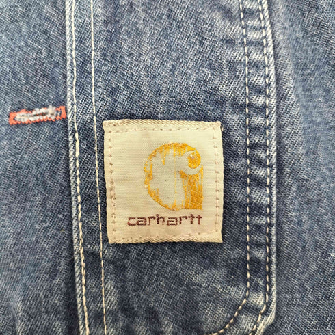 カーハート Carhartt 80S デニム オーバーオール メンズ