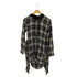 ディーゼル DIESEL D-EAST DRESS レイヤードジップシャツパーカー レディース JPN:XS