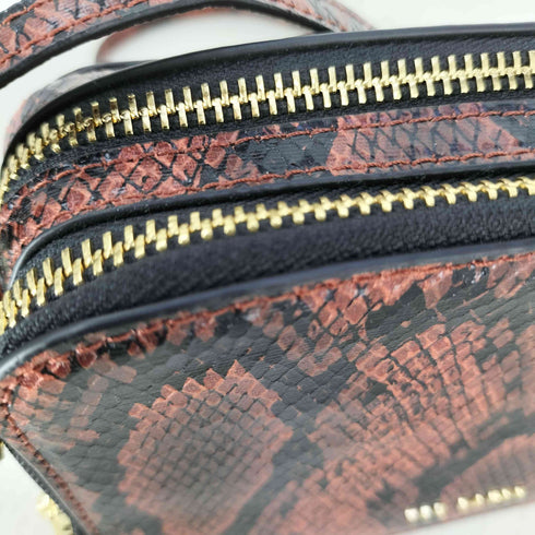 テッドベーカー TED BAKER パイソン ショルダーバッグ レディース