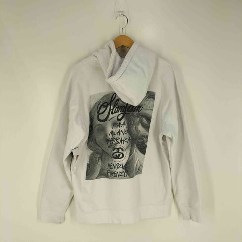 ステューシー Stussy SLAM JAM ユーロ 両面プリント プルオーバーパーカー メンズ import:M