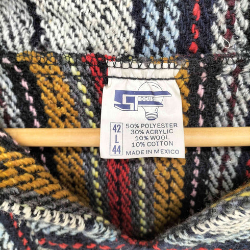 STOCUS 90s メキシコ製 メキシカンパーカー メンズ L