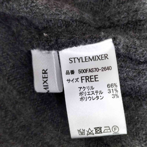 スタイルミキサー STYLEMIXER ランタンスリーブニット レディース FREE