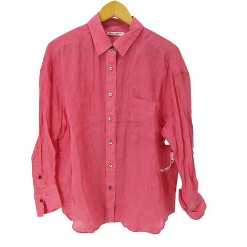 ビューティーアンドユースユナイテッドアローズ BEAUTY & YOUTH UNITED ARROWS 麻 レギュラーカラー シャツ レディース