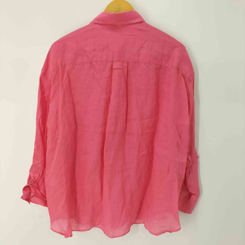 ビューティーアンドユースユナイテッドアローズ BEAUTY & YOUTH UNITED ARROWS 麻 レギュラーカラー シャツ レディース