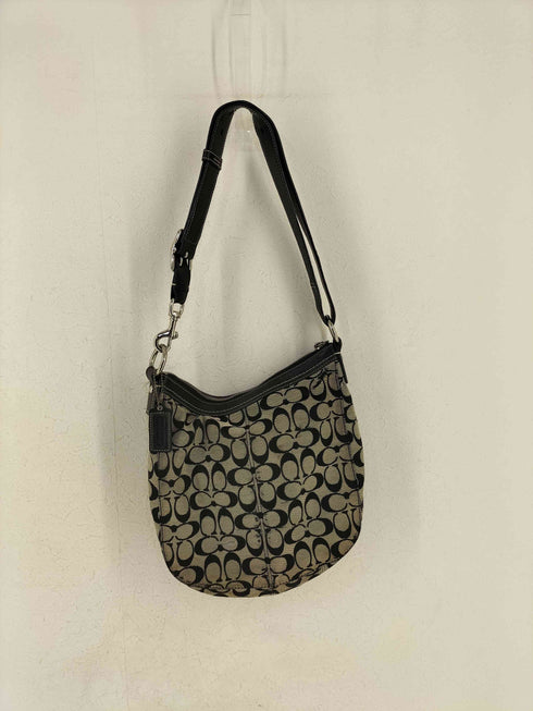 コーチ COACH シグネチャーキャンバスホーボーバッグ レディース