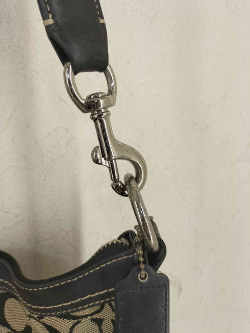 コーチ COACH シグネチャーキャンバスホーボーバッグ レディース
