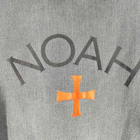 ノア NOAH バックロゴ ガーメントダイ ジップパーカー メンズ import:S