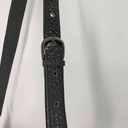 VAGRIE パイソン レザー ショルダーバッグ レディース