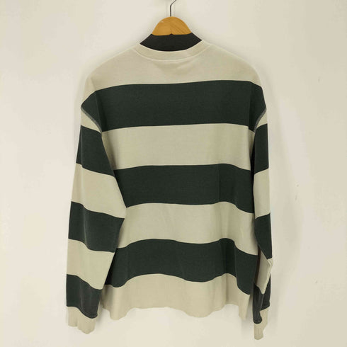 ザラ ZARA ワイドボーダーL/Sカットソー メンズ JPN:XL