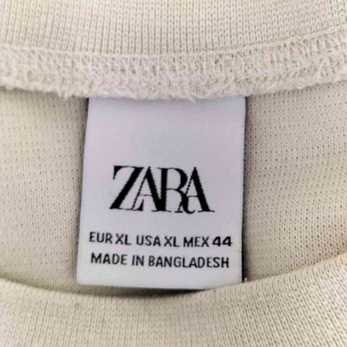 ザラ ZARA ワイドボーダーL/Sカットソー メンズ JPN:XL