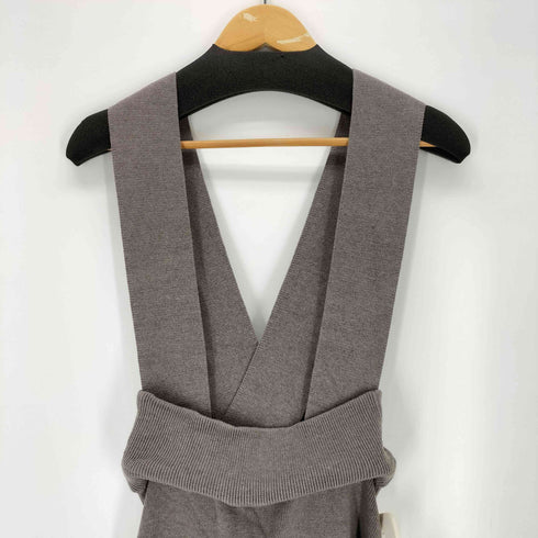 スタイルミキサー STYLEMIXER ハイウエストサスペンダーニットスカート レディース JPN:S