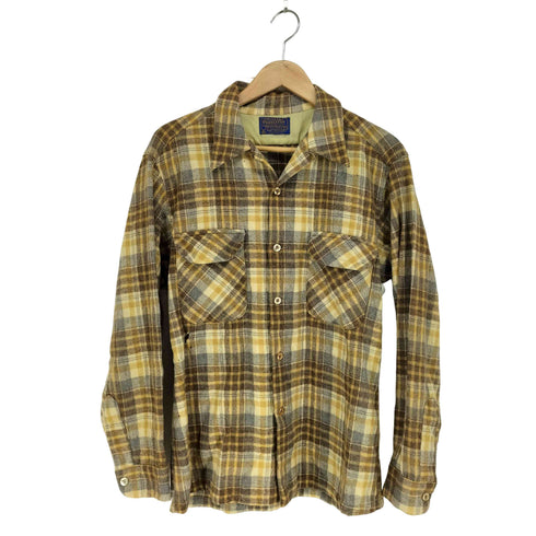 ペンドルトン PENDLETON 70s~80s USA製 L/S オンブレ ボードシャツ メンズ L