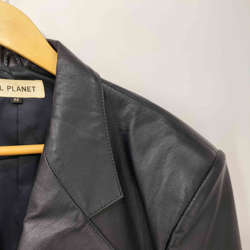 EL PLANET カウレザー 2Bテーラードジャケット メンズ JPN:M