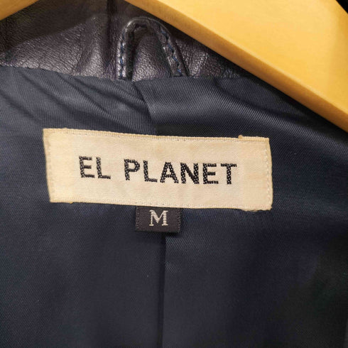 EL PLANET カウレザー 2Bテーラードジャケット メンズ JPN:M