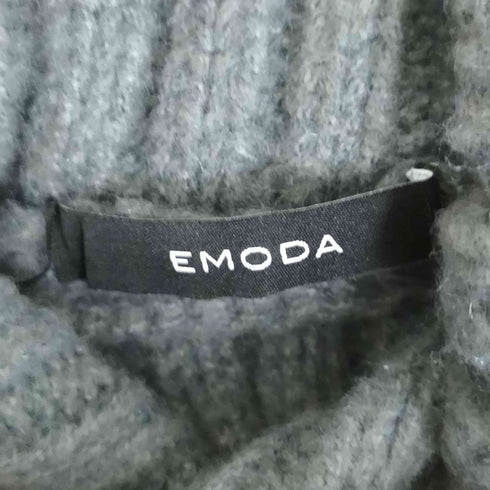 エモダ EMODA タートルニットベスト レディース FREE