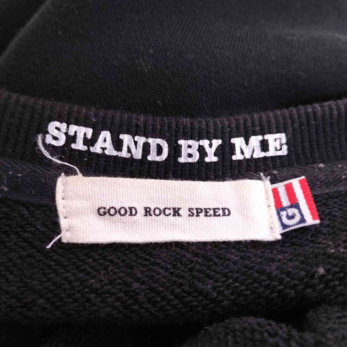 グッドロックスピード GOOD ROCK SPEED STAND BY ME スタンドバイミー プリント クルーネックスウェット レディース FREE