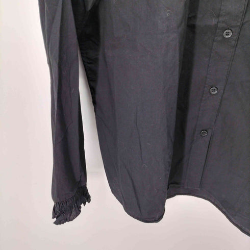 ザラ ZARA ZW COLLECTION プリーツフリルシャツ レディース import:L