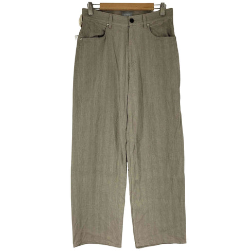 マッキントッシュフィロソフィー MACKINTOSH PHILOSOPHY ヘリンボーン リネンコットン昆 パンツ メンズ