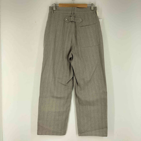 マッキントッシュフィロソフィー MACKINTOSH PHILOSOPHY ヘリンボーン リネンコットン昆 パンツ メンズ