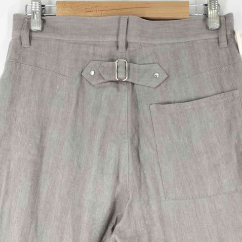 マッキントッシュフィロソフィー MACKINTOSH PHILOSOPHY ヘリンボーン リネンコットン昆 パンツ メンズ