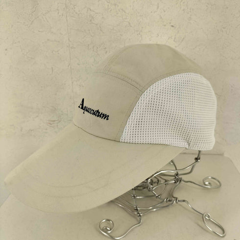 アクアスキュータム AQUASCUTUM ロングビルキャンプキャップ メンズ