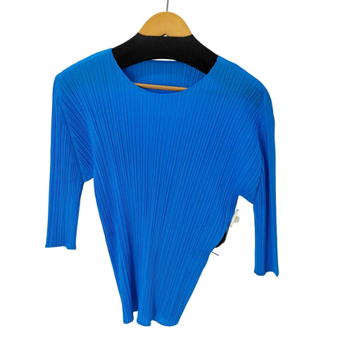 プリーツプリーズイッセイミヤケ PLEATS PLEASE ISSEY MIYAKE プリーツ 七分丈 カットソー レディース JPN:3