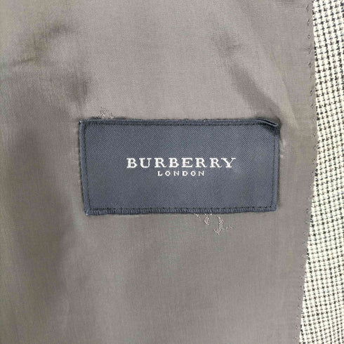バーバリーロンドン BURBERRY LONDON リネン100 2Bテーラードジャケット メンズ M