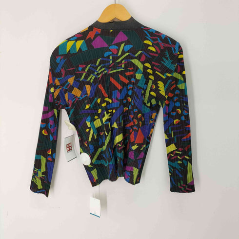 プリーツプリーズイッセイミヤケ PLEATS PLEASE ISSEY MIYAKE CONFETTI 総柄 プリーツ カットソー レディース JPN:3