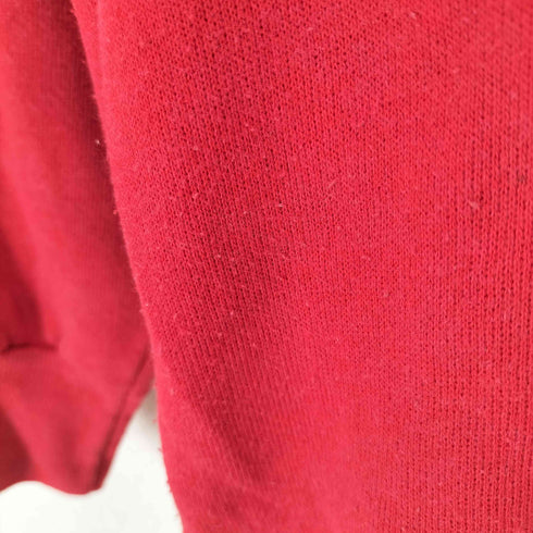 タルテックス TULTEX 80s USA製 裏起毛スノープリントクルーネックトレーナー メンズ  S